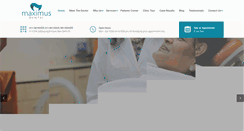 Desktop Screenshot of maximus-dental.com